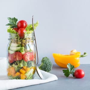 Mason Jar - Salad pepper